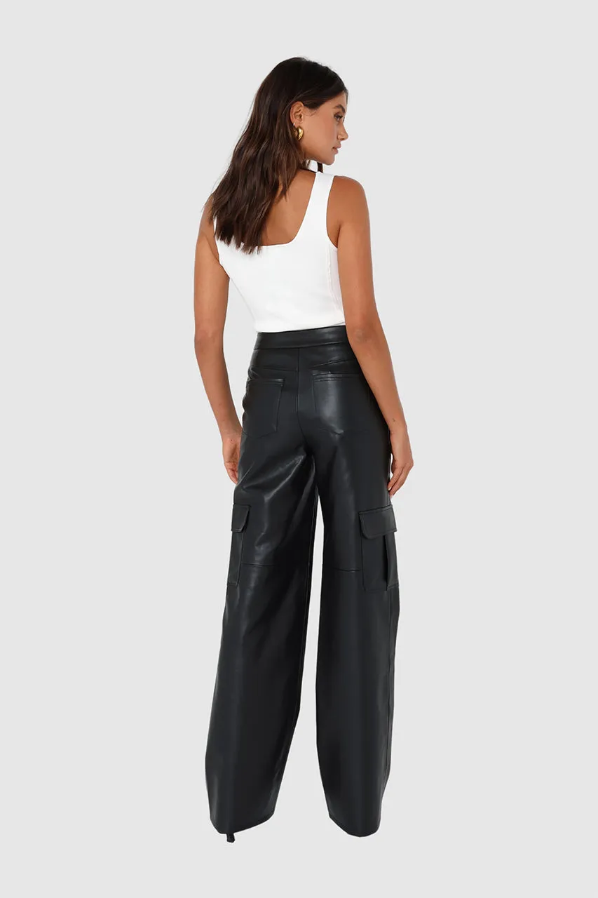 Billy Cargo Pants | Black sold by Madison product image thumbnail 4