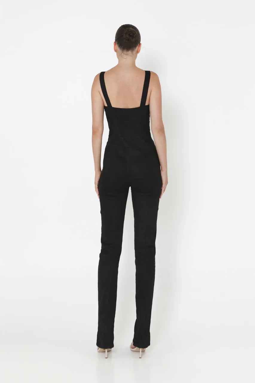 Juliet Jumpsuit | Black sold by Madison product image thumbnail 4