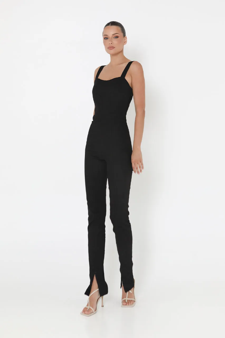 Juliet Jumpsuit | Black sold by Madison product image thumbnail 3