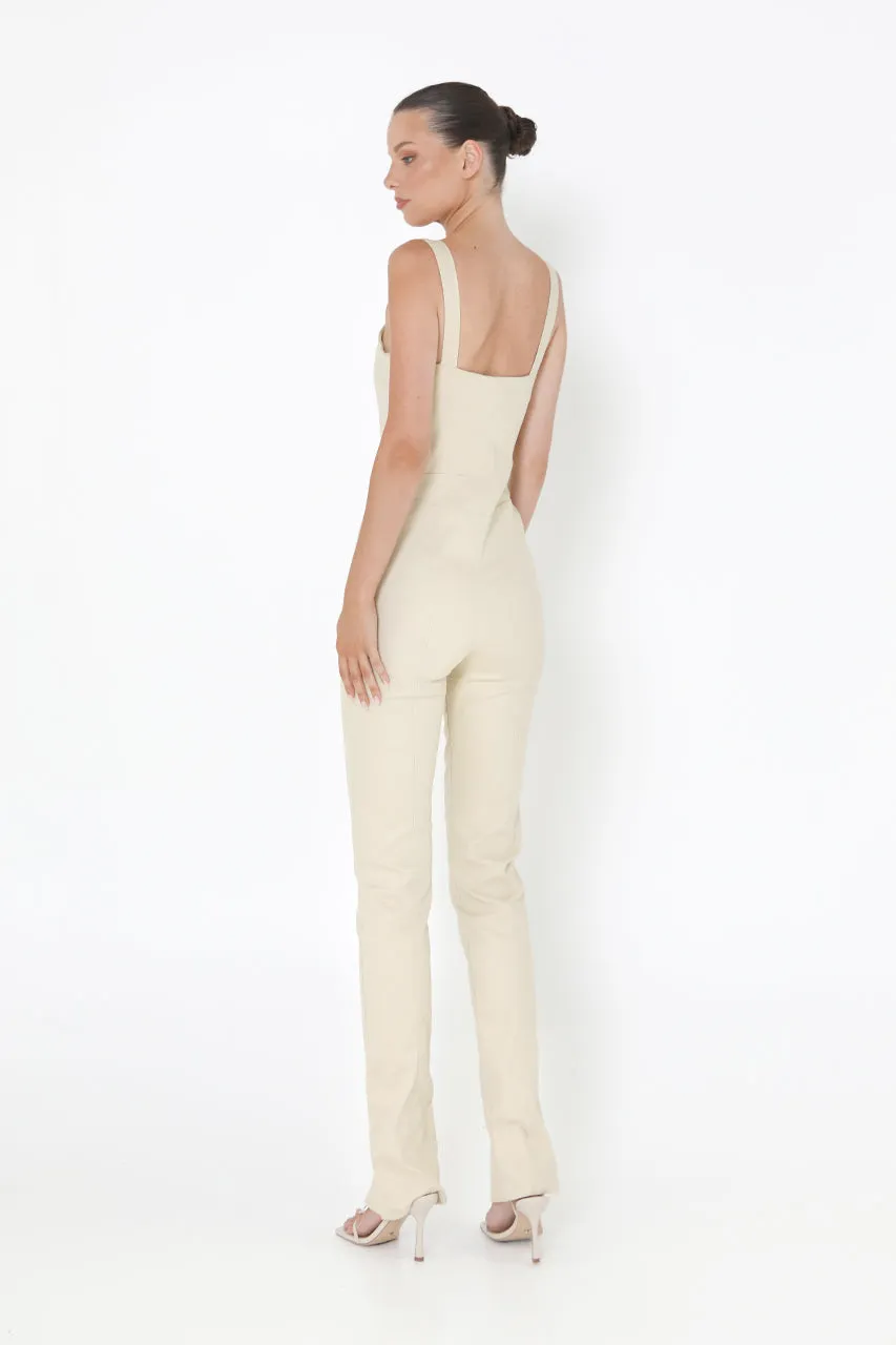 Juliet Jumpsuit | Sand sold by Madison product image thumbnail 4