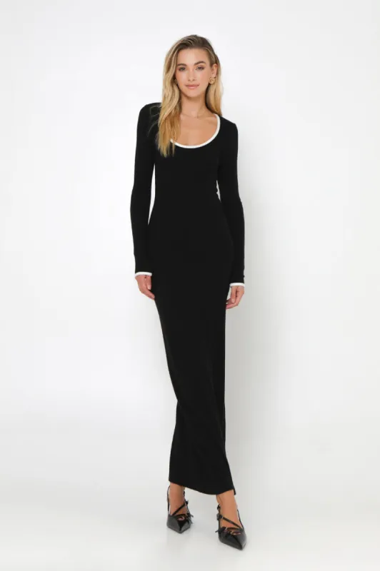 Amanda Maxi Dress | Black sold by Madison