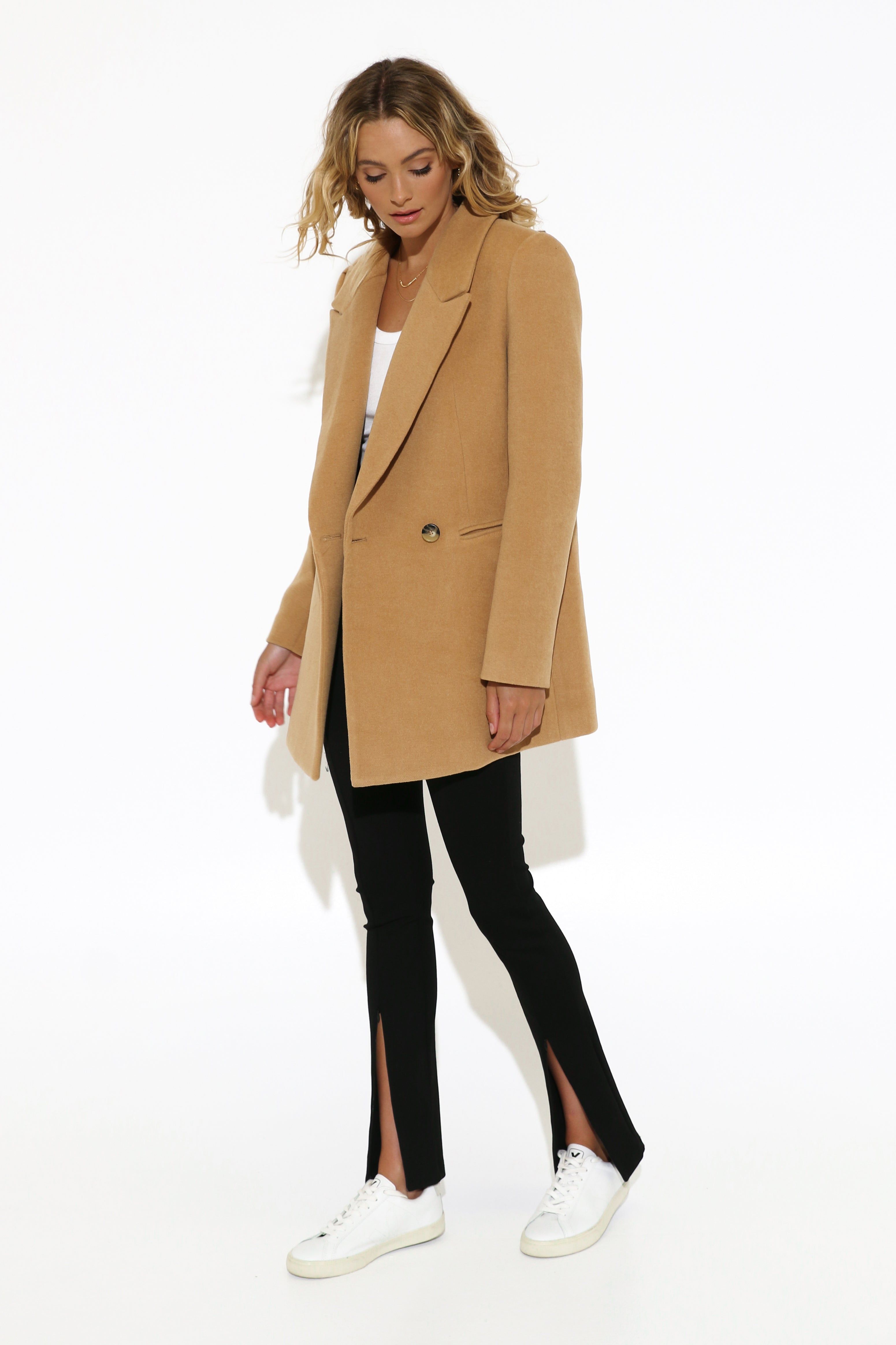 Britney Jacket | Camel sold by Madison product image thumbnail 5