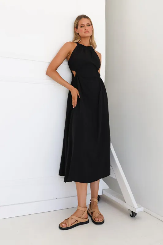 Erica Maxi Dress | Black sold by Madison