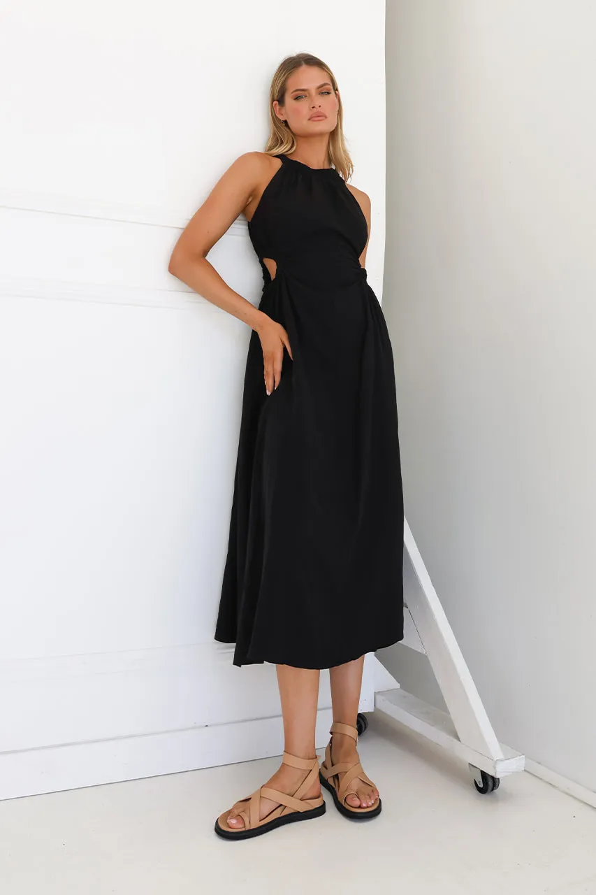 Erica Maxi Dress | Black sold by Madison