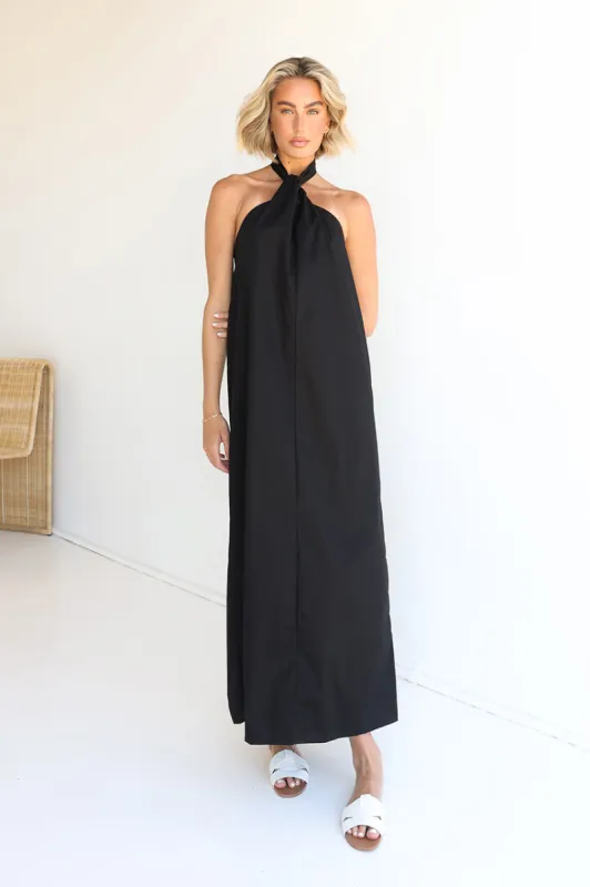 Amber Maxi Dress | Black sold by Madison