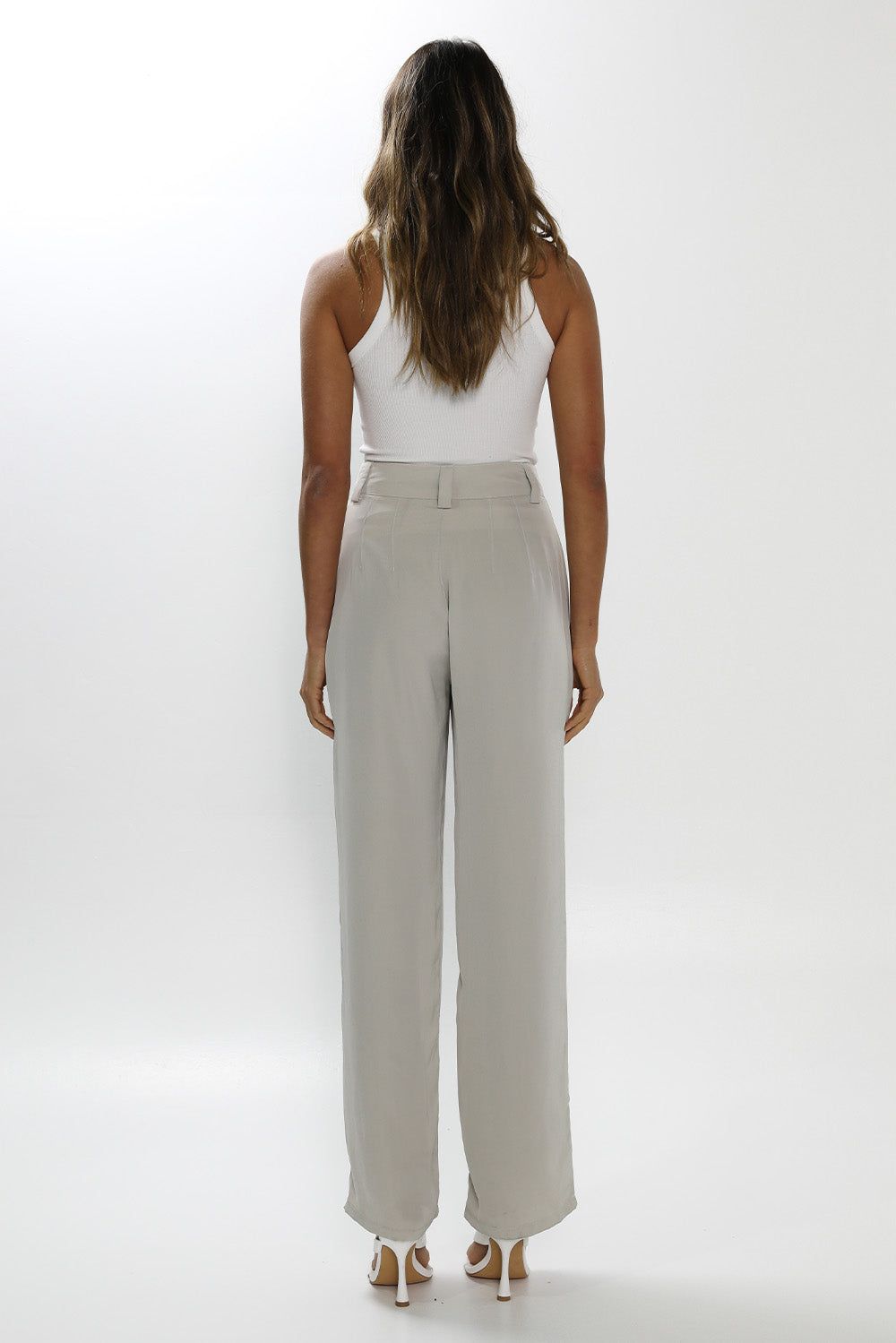 Giselle Pants | Chalk sold by Madison product image thumbnail 3