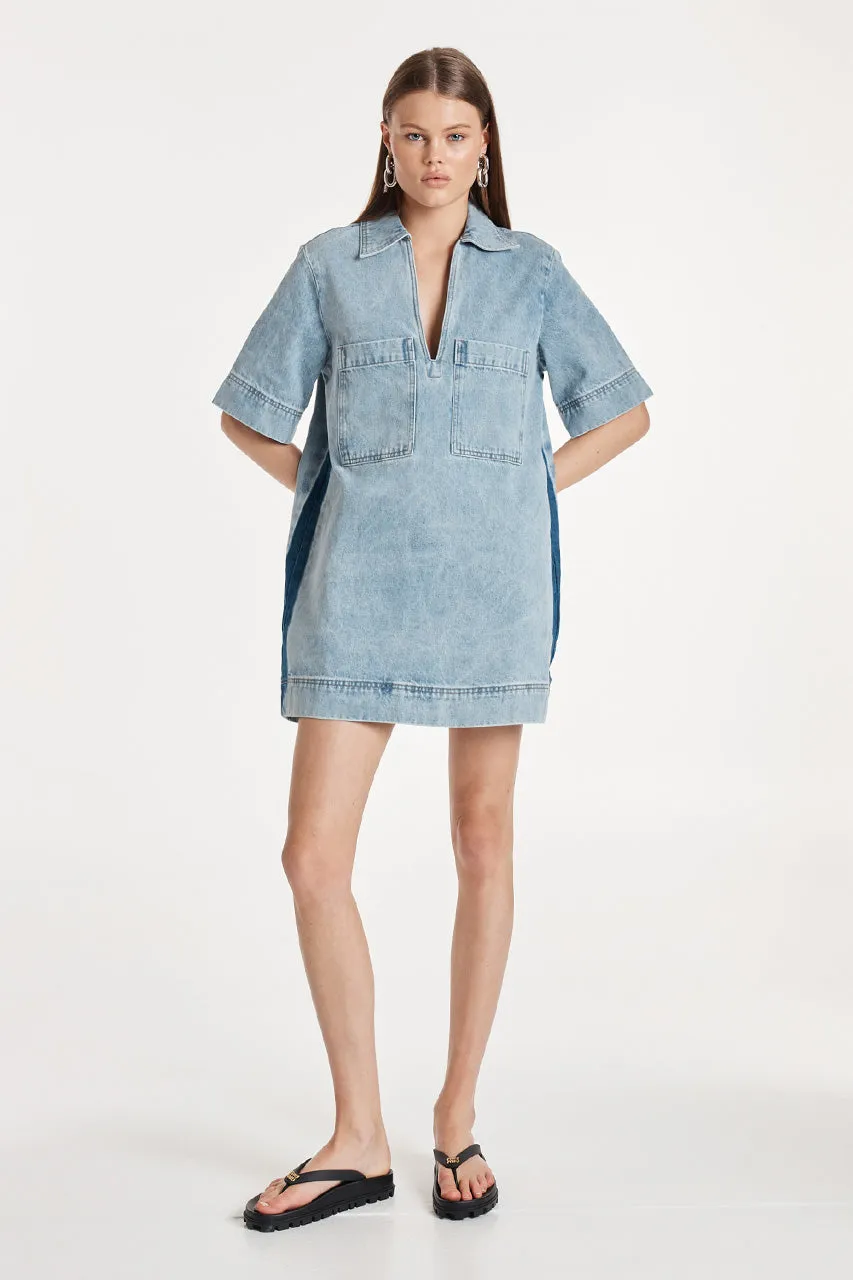 Tara Mini Dress | Two Tone sold by Madison product image thumbnail 4