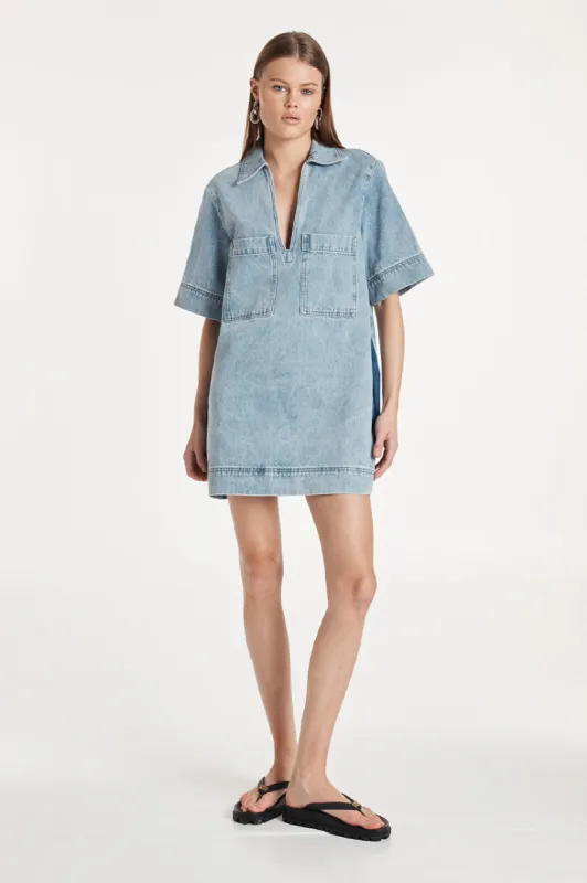 【Aje.】Bambie Denim Mini Dress Darcie Denim Midi Dress | 90's Wash | Aje – Aje AU