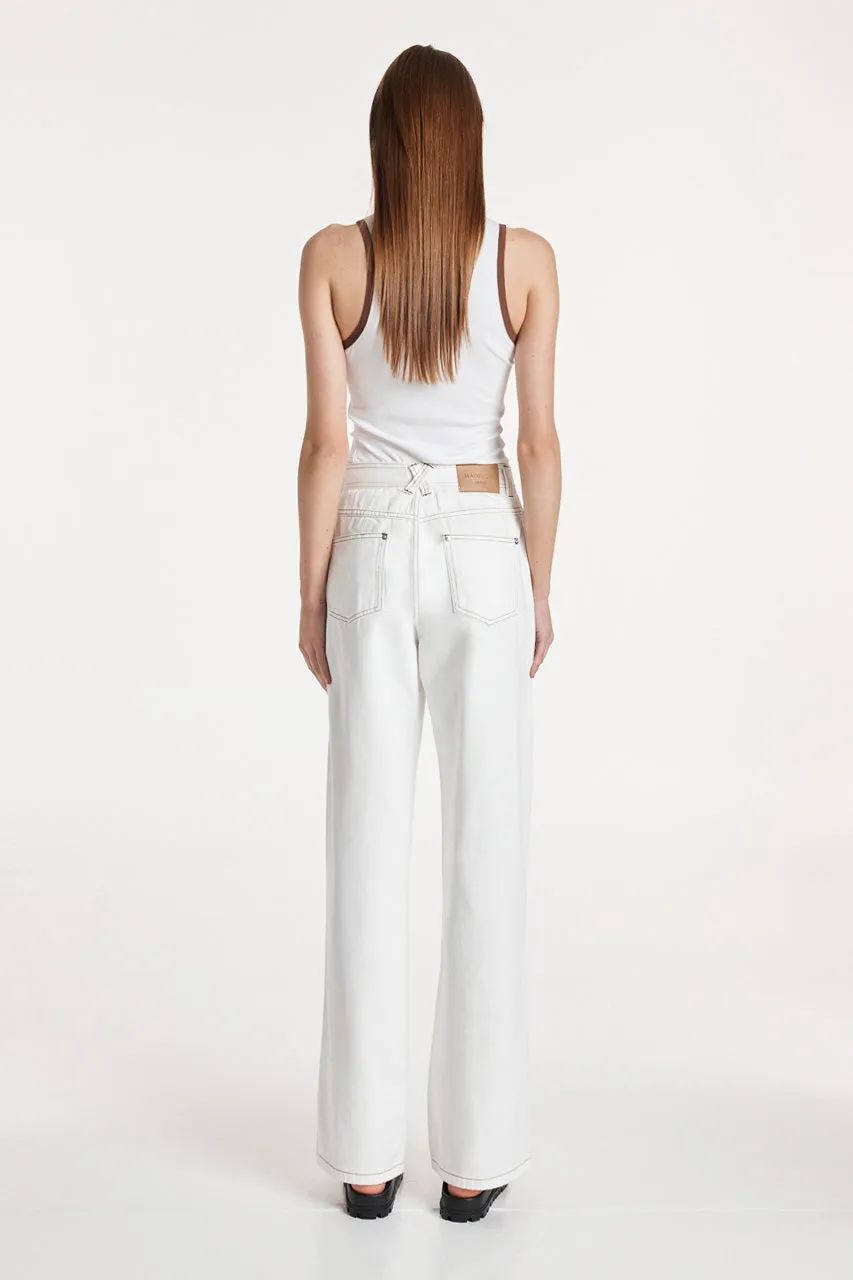 Nomad Jeans | White sold by Madison product image thumbnail 3