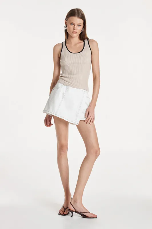 Natalia Knit Top | Oat sold by Madison