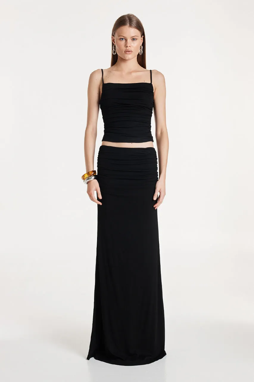 Scarlette Maxi Skirt | Black sold by Madison product image thumbnail 4