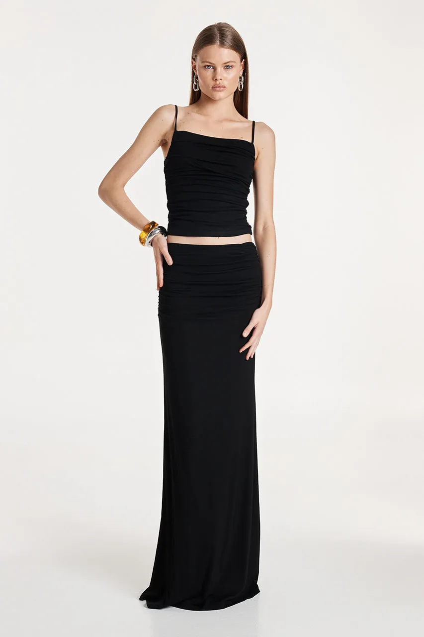 Scarlette Maxi Skirt | Black sold by Madison