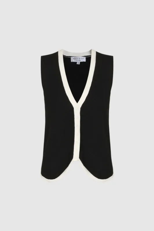 Caitlin Vest | Black sold by Madison