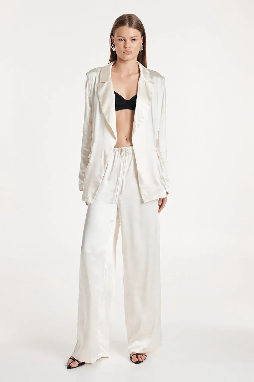 Michaela Blazer | Cream sold by Madison product image thumbnail 2