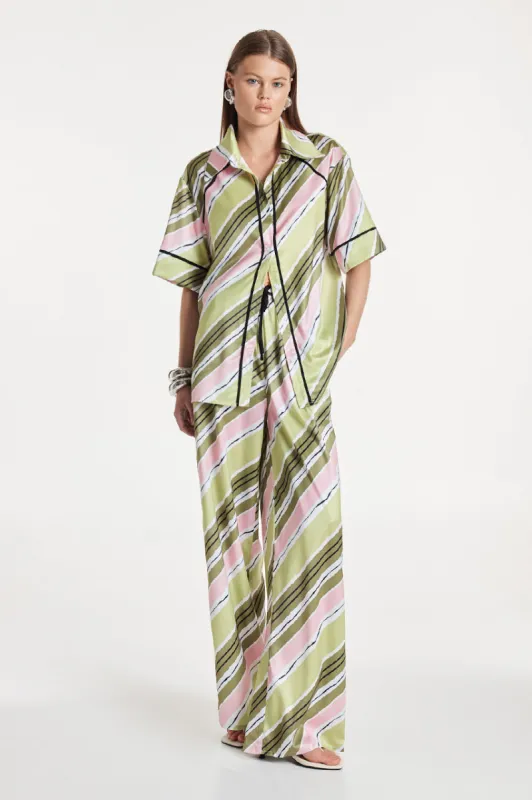 Tahlia Shirt | Stripe sold by Madison