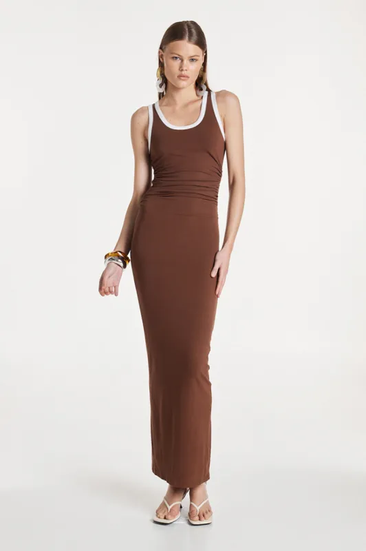 Veronica Maxi Dress | Choc sold by Madison