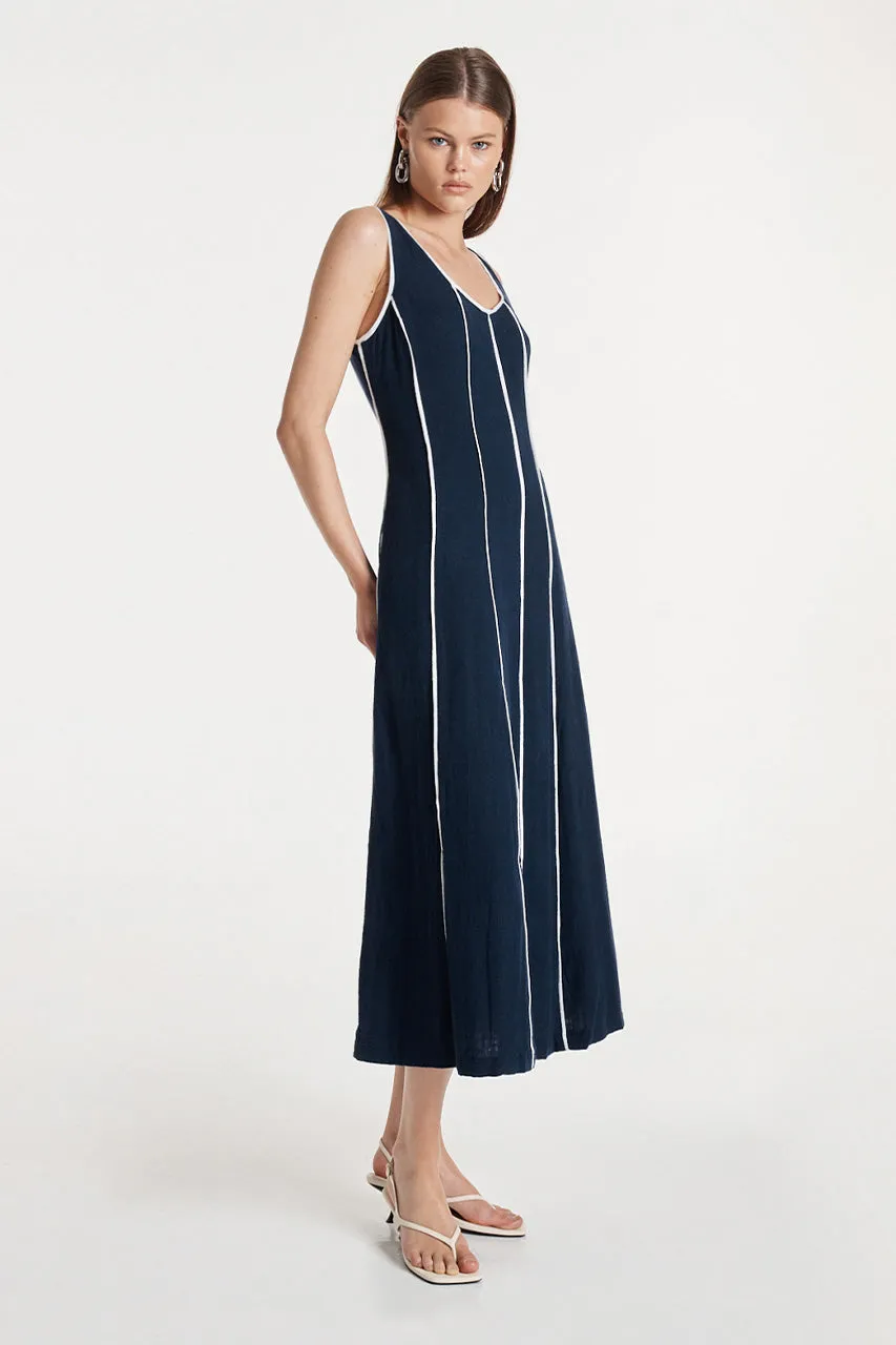 Louella Maxi Dress | Navy sold by Madison product image thumbnail 3