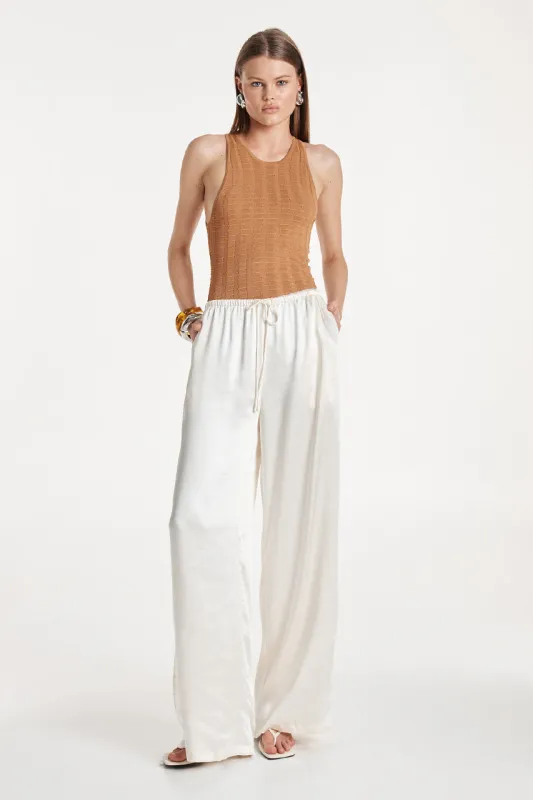 Bordeaux Knit Bodysuit | Rust sold by Madison