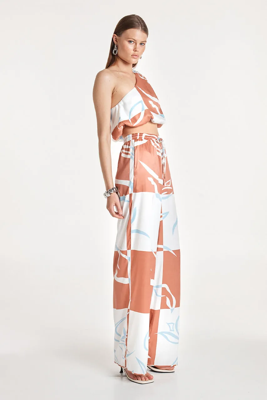 Helena Pants | Floral Check sold by Madison product image thumbnail 3