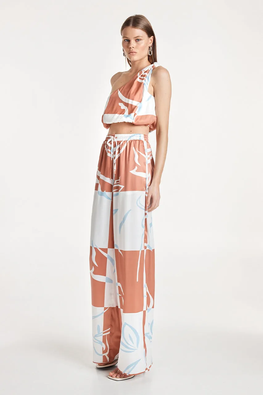 Helena Pants | Floral Check sold by Madison product image thumbnail 2