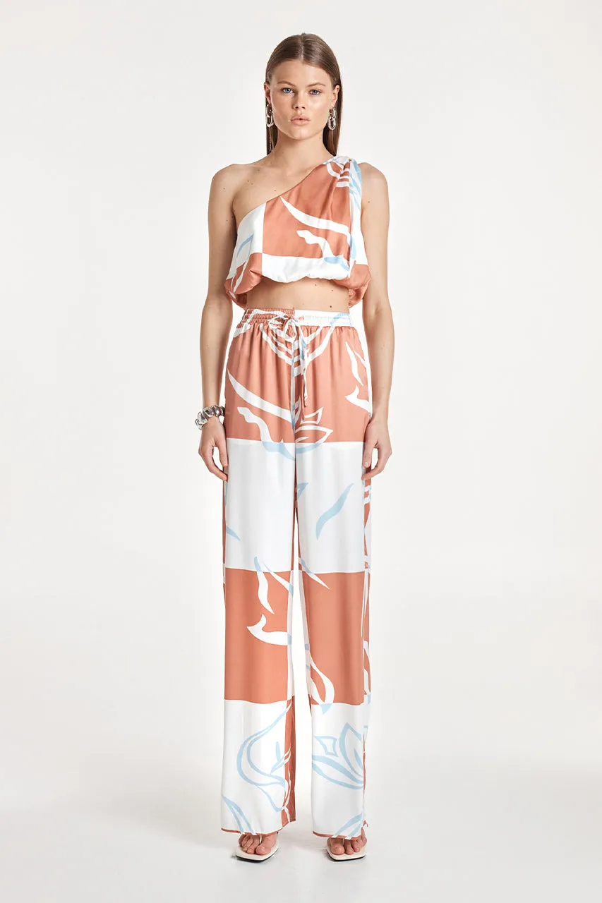 Helena Pants | Floral Check sold by Madison product image thumbnail 5