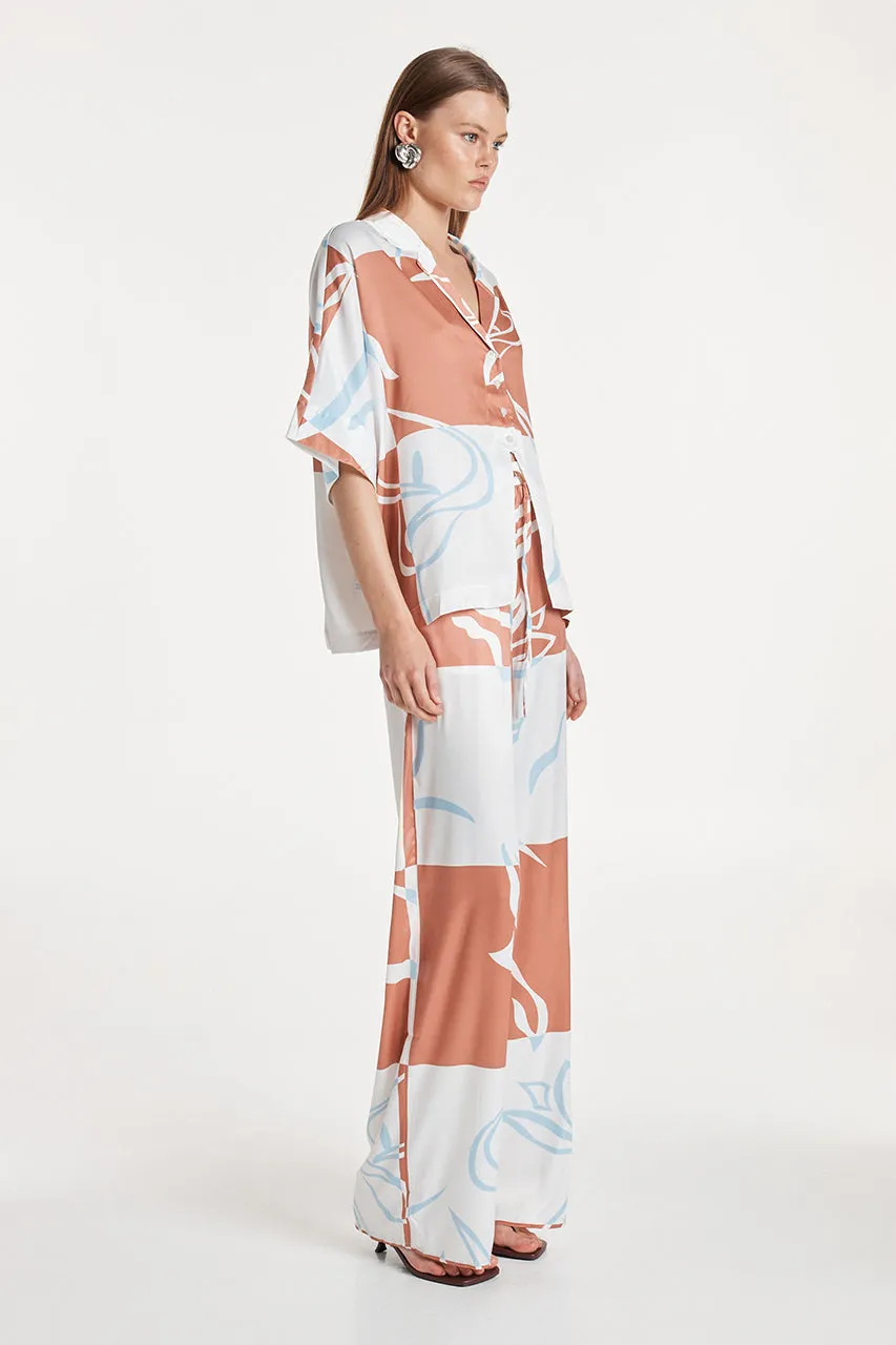 Irena Shirt | Floral Check sold by Madison product image thumbnail 2