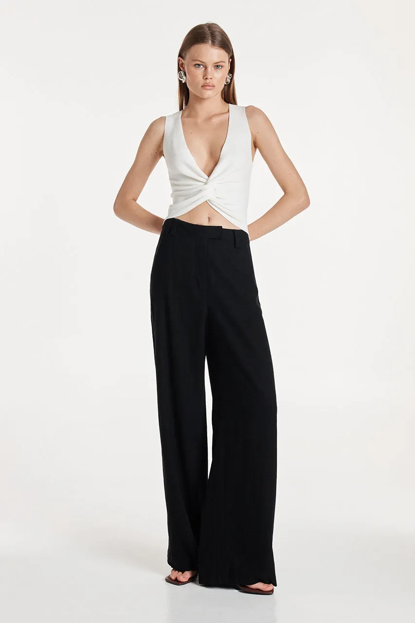 Brittney Knit Top | White sold by Madison product image thumbnail 4