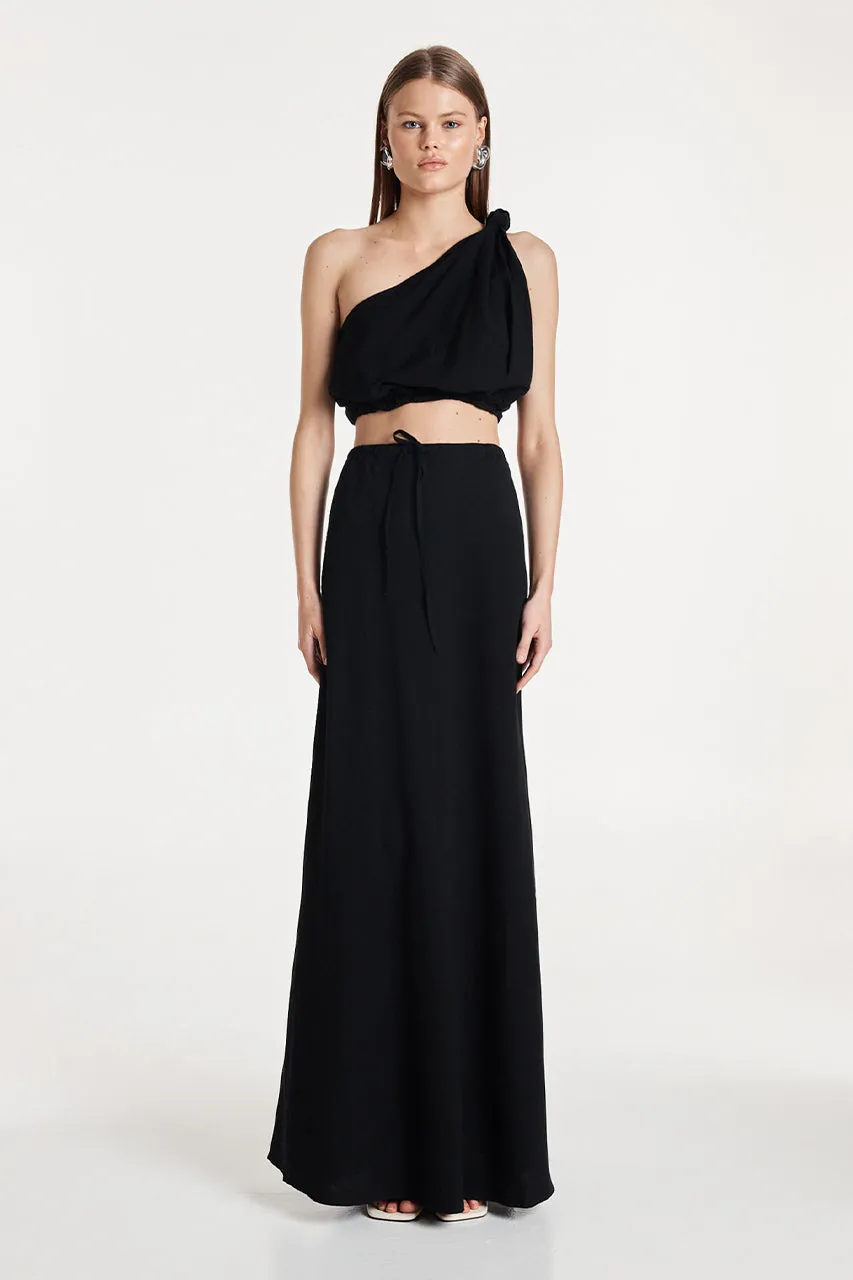 Albi Maxi Skirt | Black sold by Madison