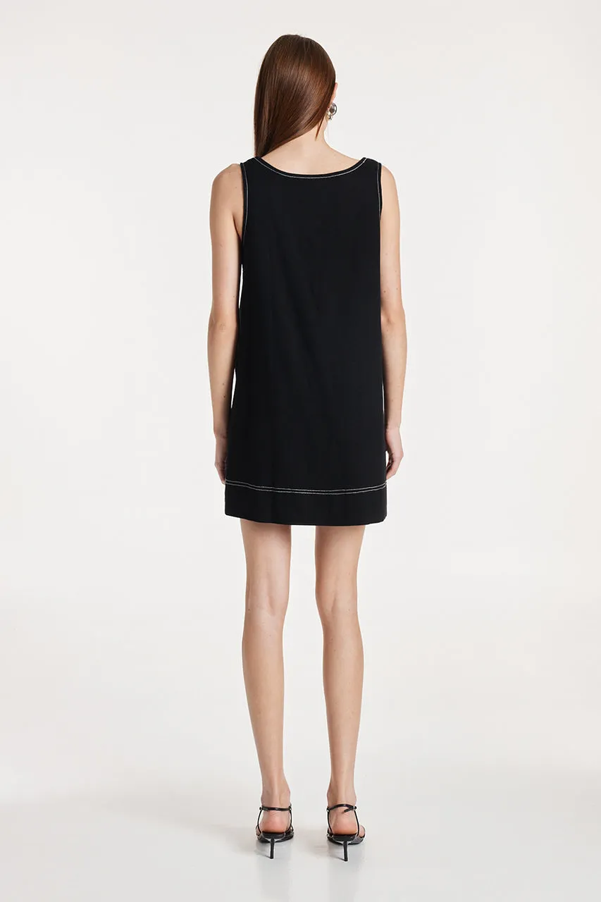 Myra Mini Dress | Black sold by Madison product image thumbnail 4