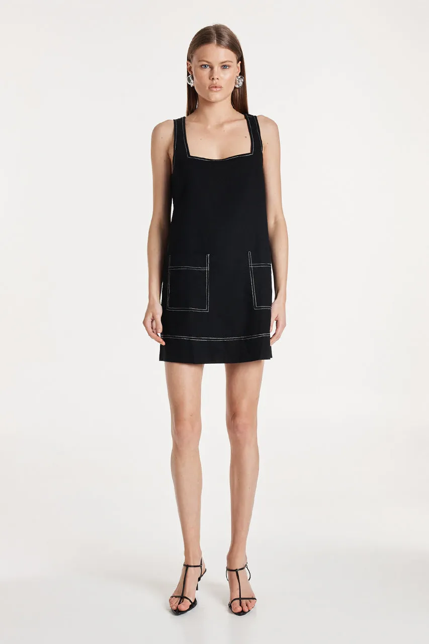 Myra Mini Dress | Black sold by Madison product image thumbnail 5