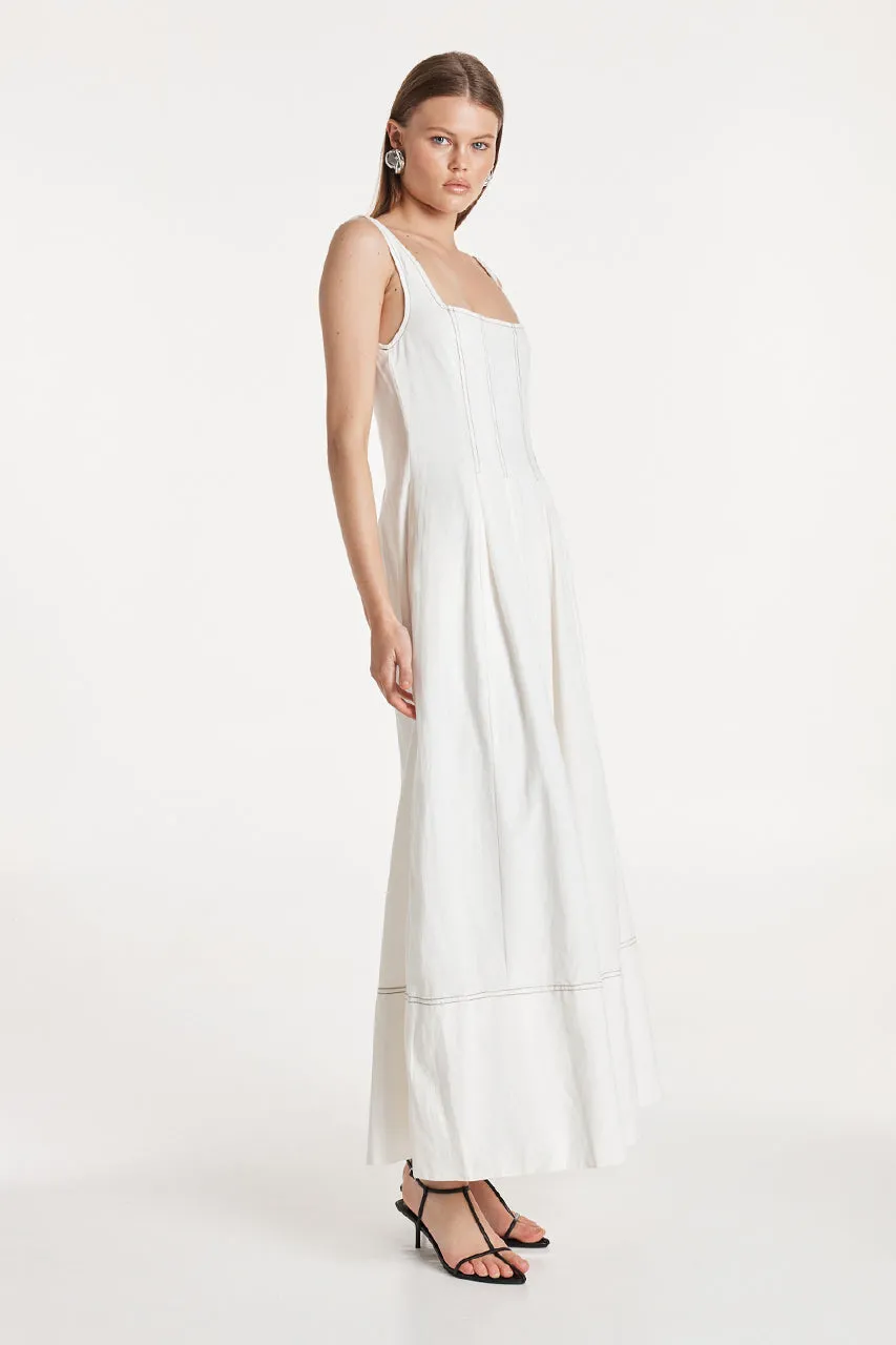 Paros Maxi Dress | White sold by Madison product image thumbnail 2