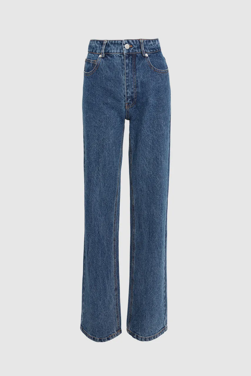 Elina Jeans | Mid Blue sold by Madison product image thumbnail 5