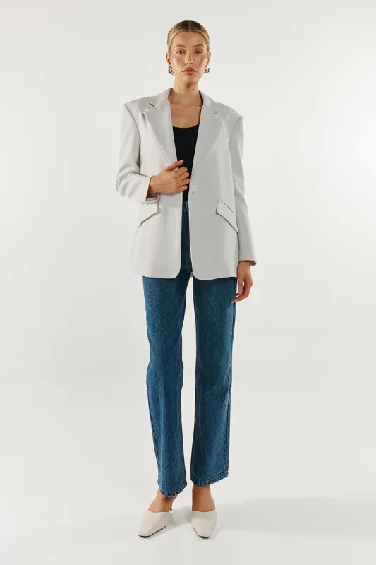 Collins Blazer | Grey sold by Madison