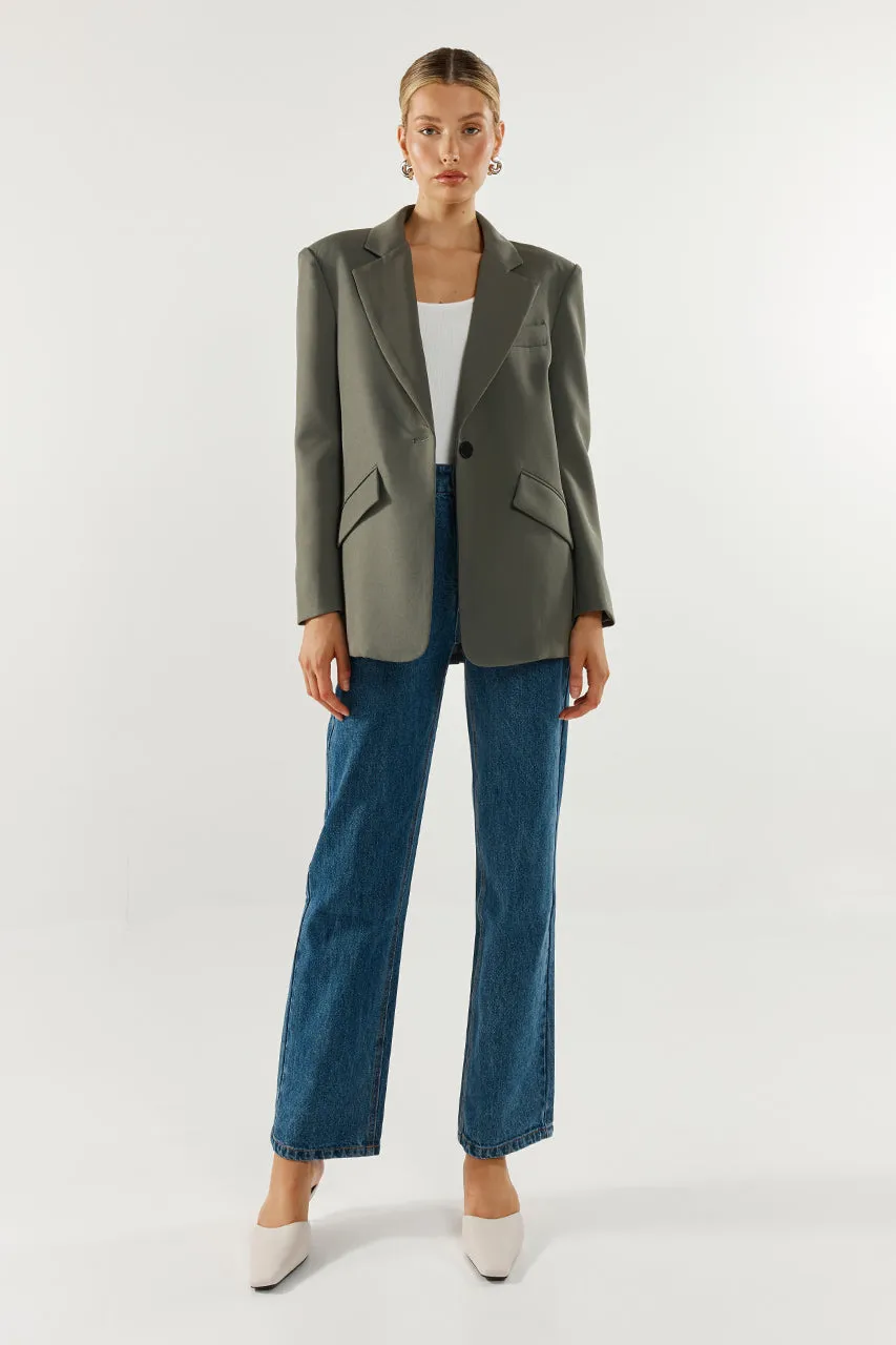 Collins Blazer | Sage sold by Madison