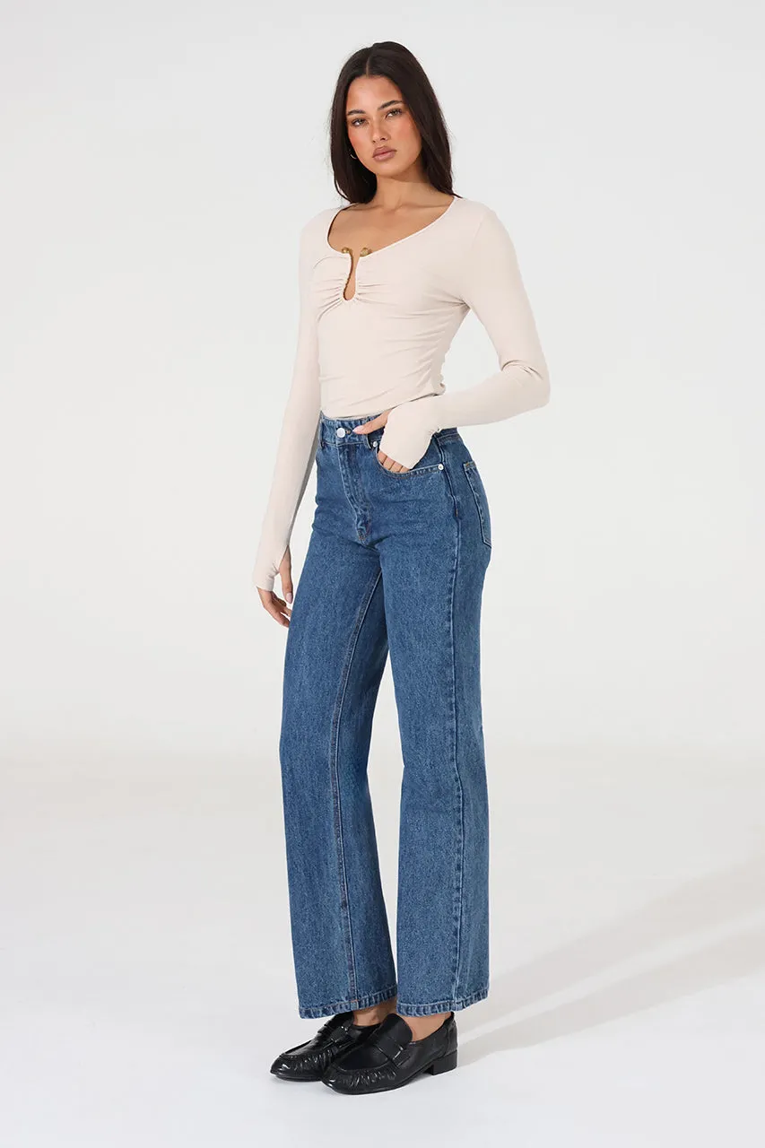 Leanne Top | Oyster sold by Madison product image thumbnail 3