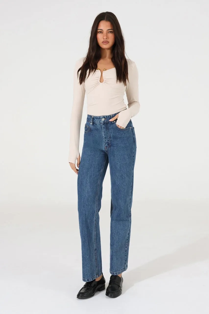 Leanne Top | Oyster sold by Madison product image thumbnail 5