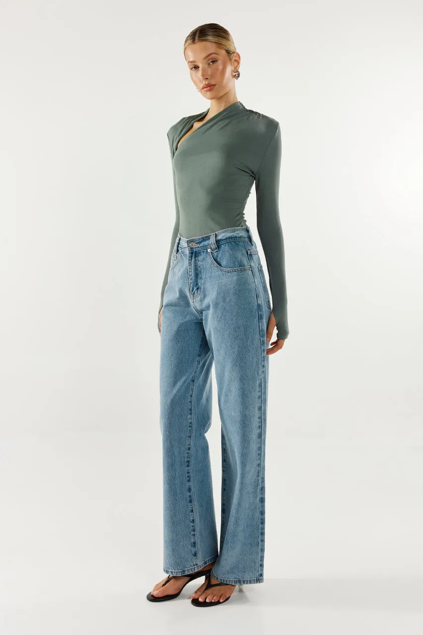 Laury Top | Sage sold by Madison product image thumbnail 3