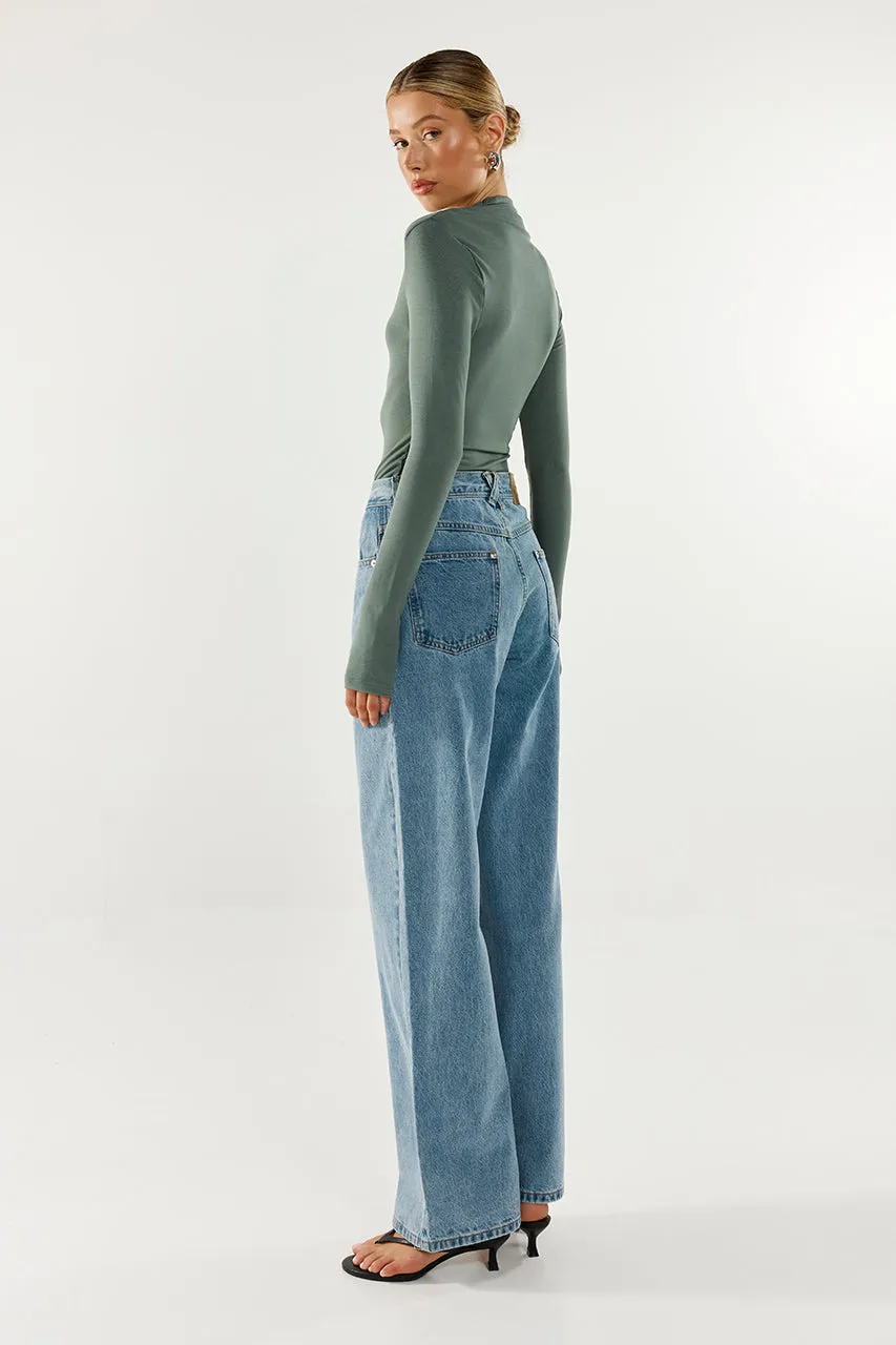 Laury Top | Sage sold by Madison product image thumbnail 4