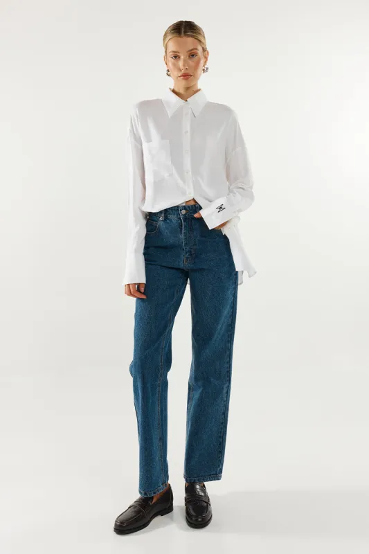 Lyon Shirt | White sold by Madison