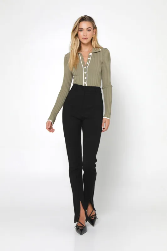 Ryder Knit Top | Sage sold by Madison