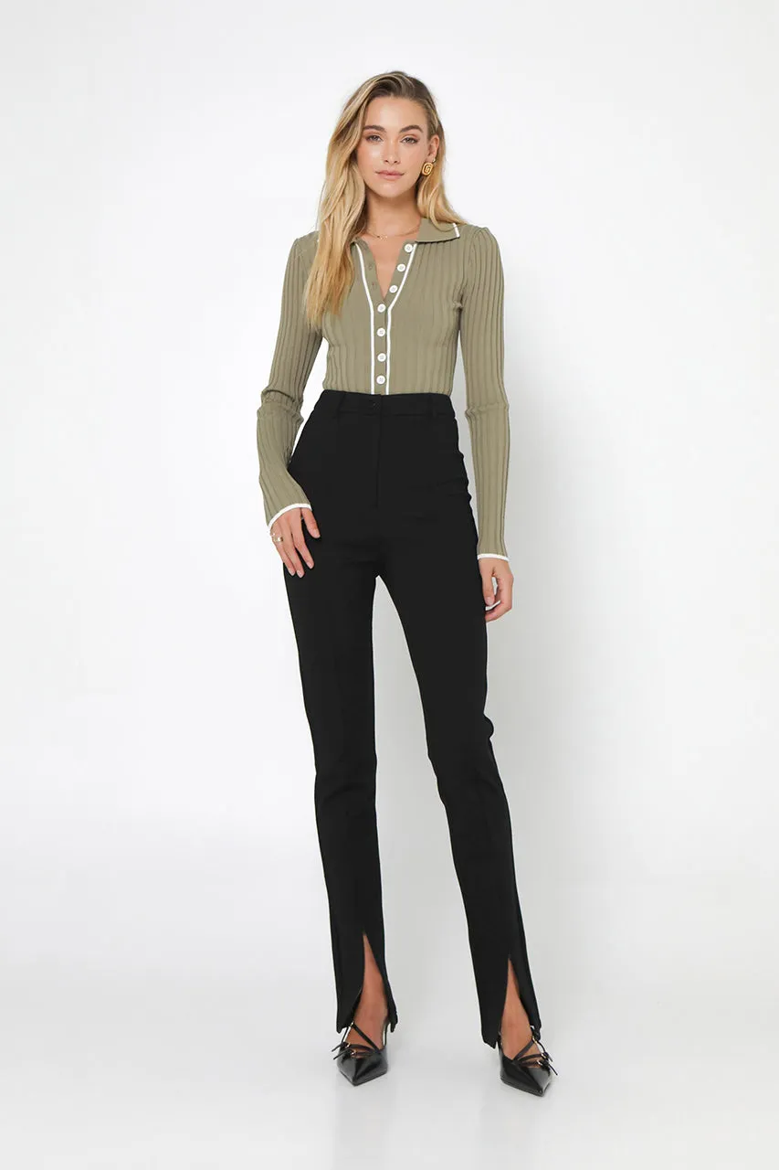 Ryder Knit Top | Sage sold by Madison product image thumbnail 5