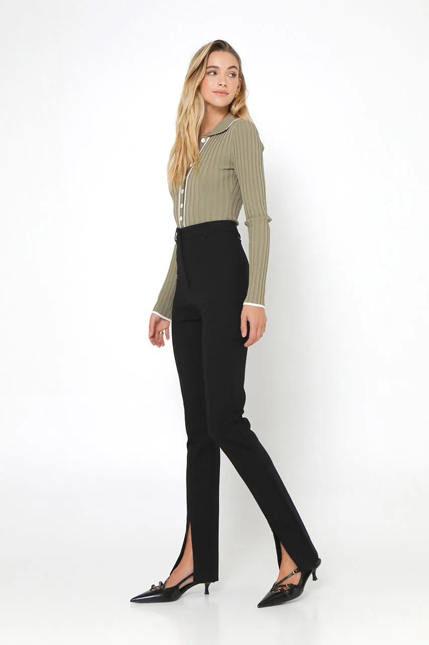 Ryder Knit Top | Sage sold by Madison product image thumbnail 3