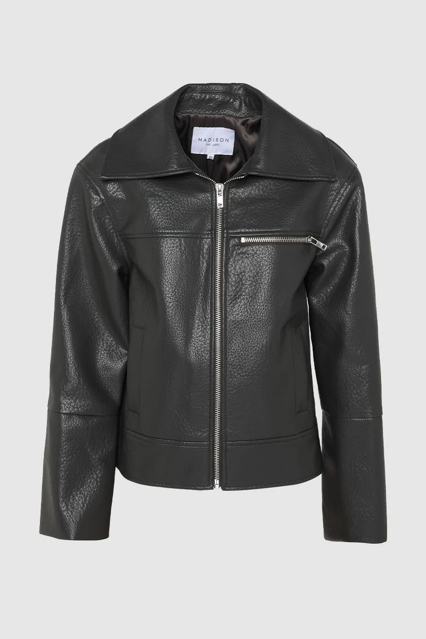 Axel Jacket | Licorice sold by Madison product image thumbnail 5