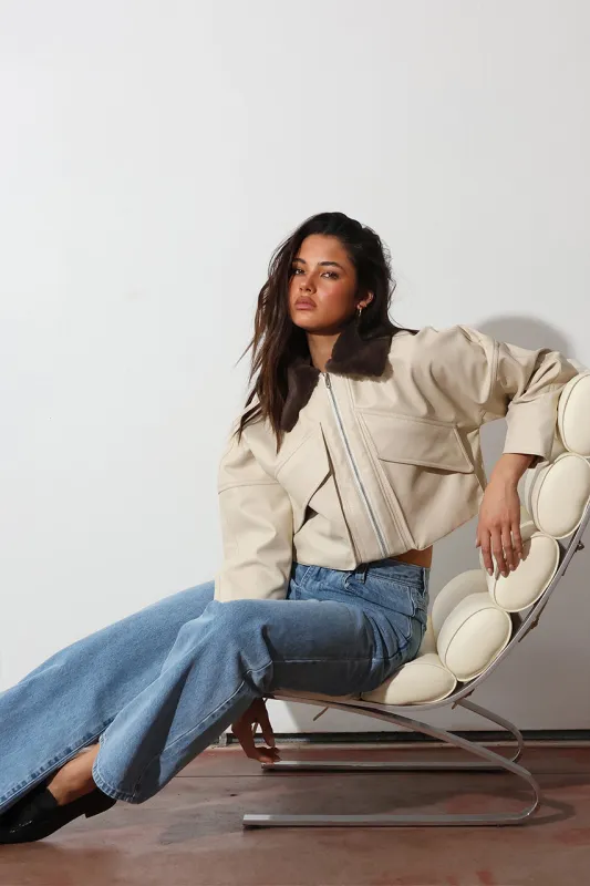 Chappell Jacket | Bone sold by Madison