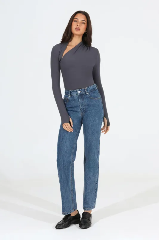 Laury Top | Slate sold by Madison