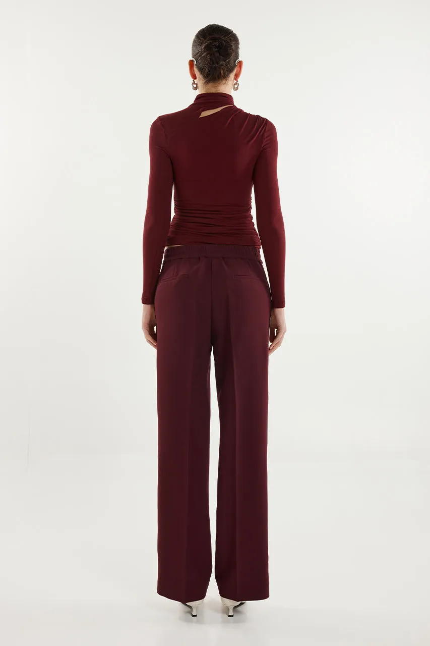 Franklin Top | Plum sold by Madison product image thumbnail 3