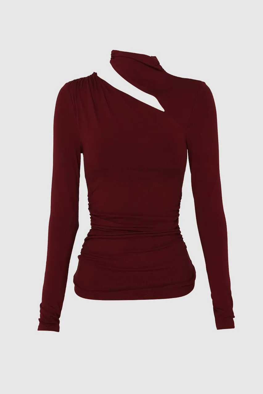 Franklin Top | Plum sold by Madison product image thumbnail 5