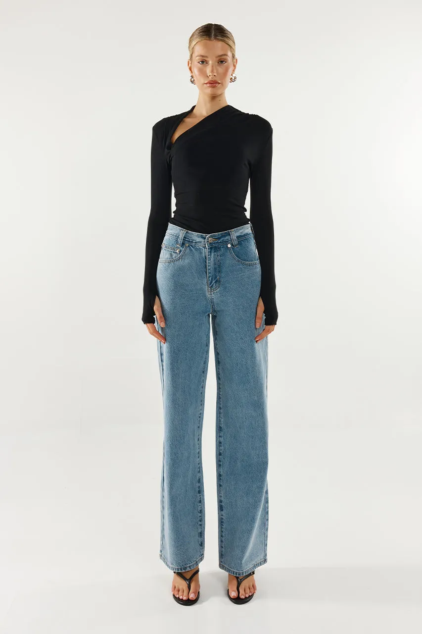 Laury Top | Black sold by Madison