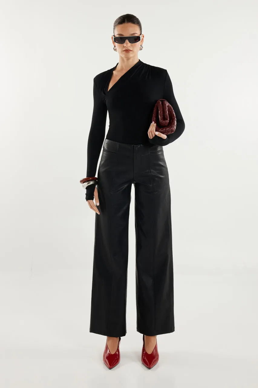 Laury Top | Black sold by Madison product image thumbnail 5