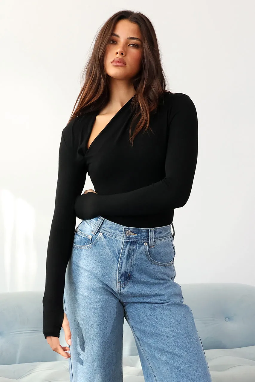 Laury Top | Black sold by Madison product image thumbnail 4